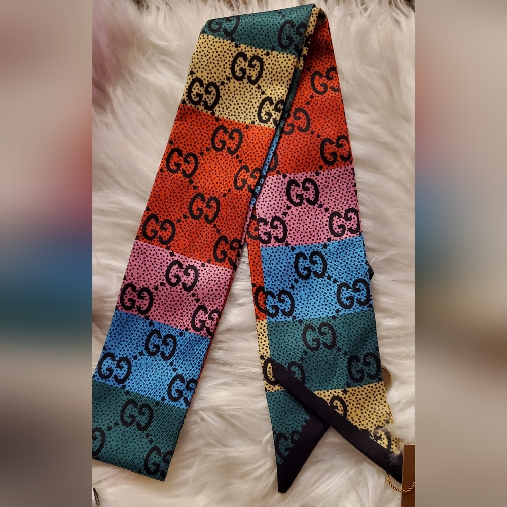 Skinny Bag Twilly, Scarf, Hairtie
